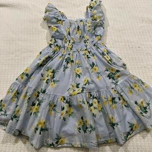 Janie and Jack Blue Floral Dress